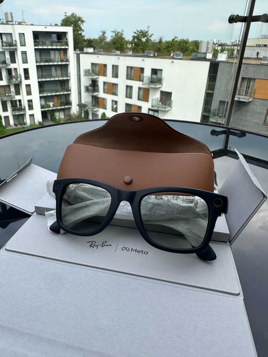 Смарт окуляри RayBan Meta Wayfarer фотохромні лінзи хамелеони M, L