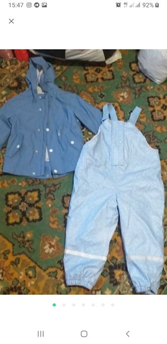 Гортаем,грязепруф куртка,дощовик,дождевик непромокайка 98-104см