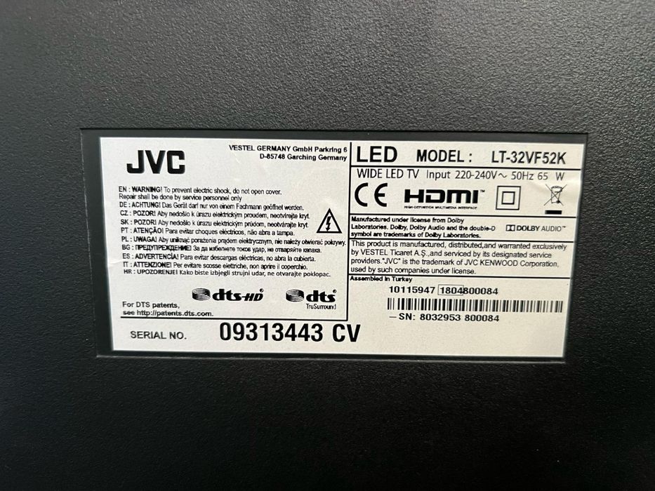 Telewizor JVC 32 cale