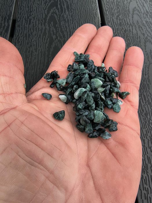 Żwir Czarny 5-9mm podłoże OTACZANY nie kaleczy ryb!!! akwarium żwirek