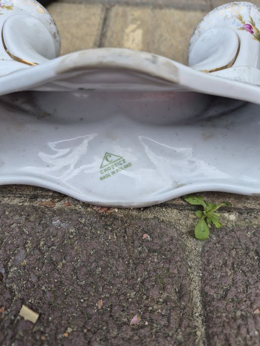 Świecznik porcelanowy Chodzież 2 szt.