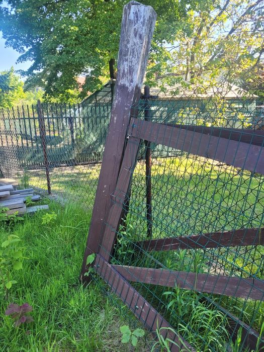 Ogrodzenie na budowę brama przesla