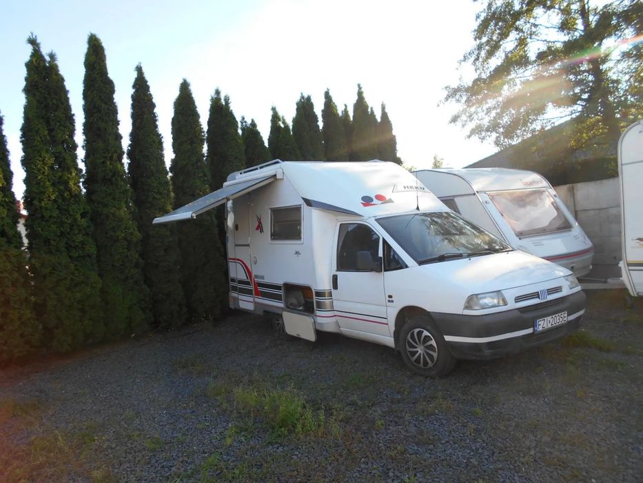 Fiat SCUDO  Kamper FIAT SCUDO W Oryginalnej Zabudowie +Solar+Bojler+Ogrzewanie