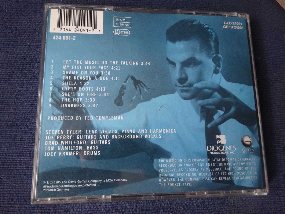 CD AEROSMITH // Done with Mirrors.