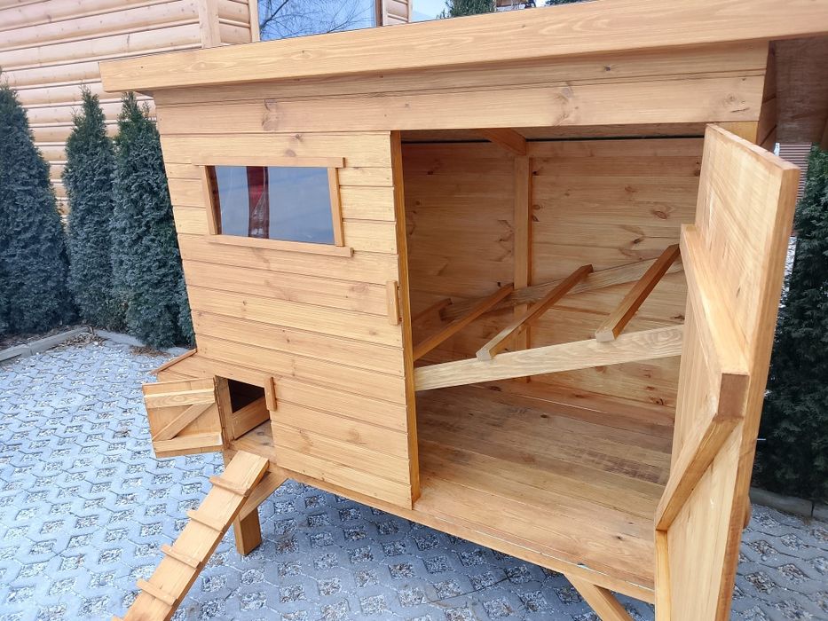 Kurnik,Domek drewniany dla kur