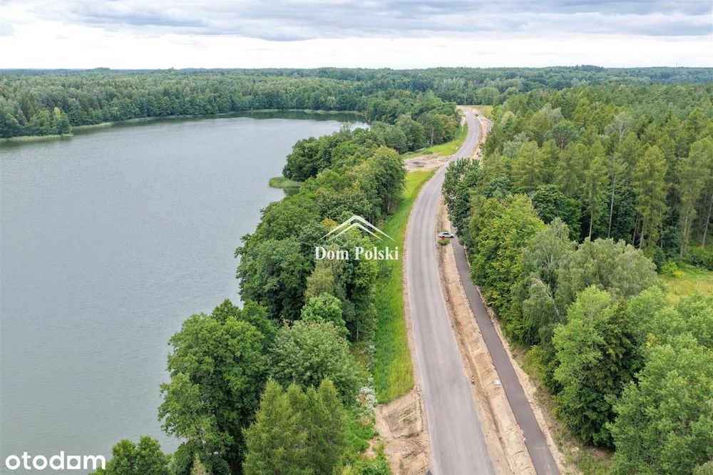 Działka 1153 m² z własną linią brzegową jeziora - Więcej