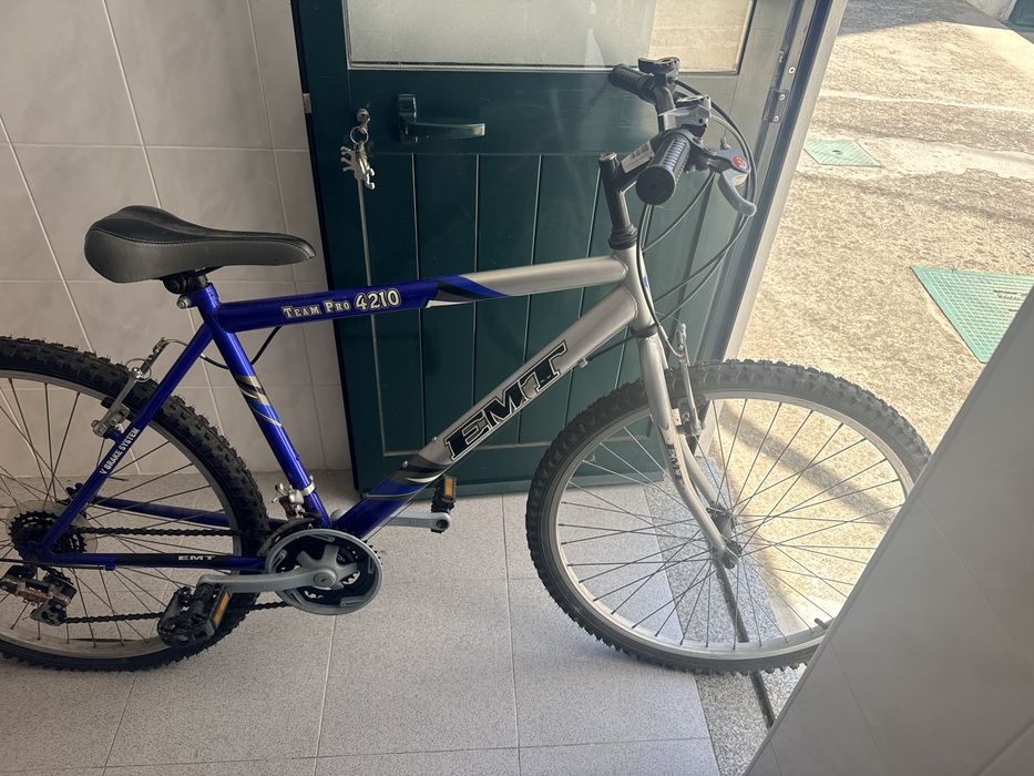 Uma bicicleta, grande