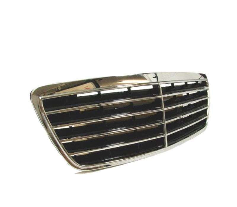 GRELHA FRONTAL MERCEDES E W210 00-02 CROMADA