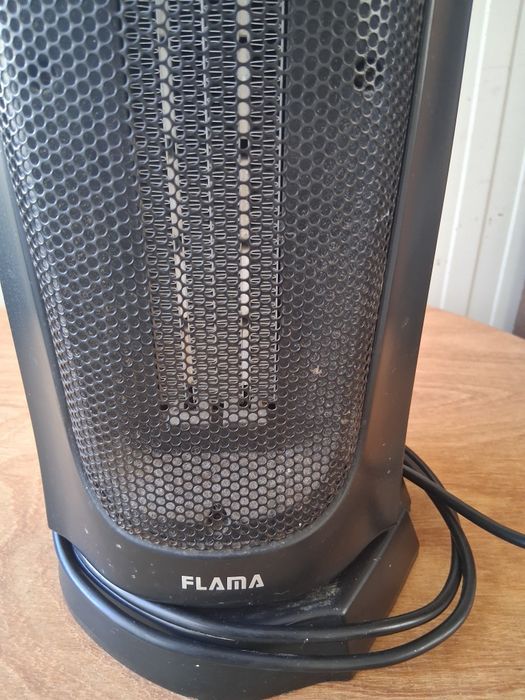 Termoventilador da flama ,faz quente e vento