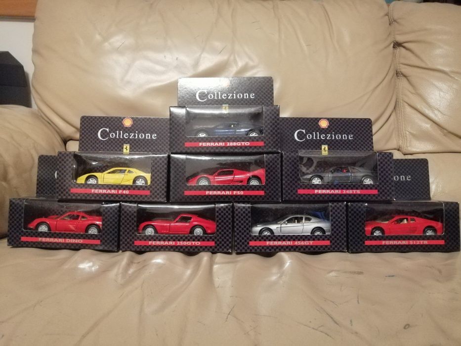 Collector - 4 Ferrari Cars - Shell Collezione