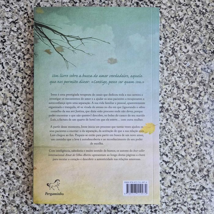 Livro totalmente novo "Viver sem Ti" de Jorge Bucay e Silvia Salinas