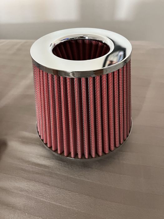 Filtro de ar desportivo com 3 medidas de adaptação