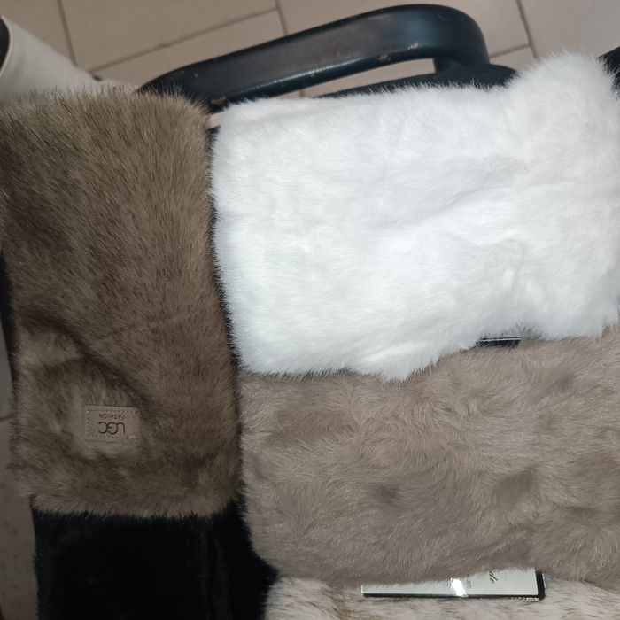 Мохнатые митенки