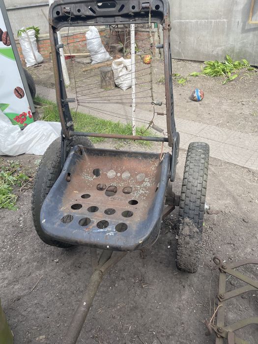 Тачка- «колесница» хозяйственная