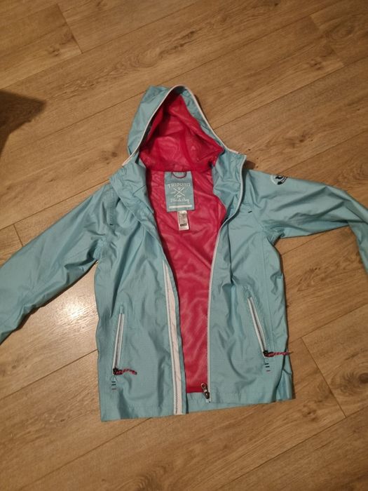 Kurtka Tribord Decathlon wodoodporna wiatrowka 11-12 lat