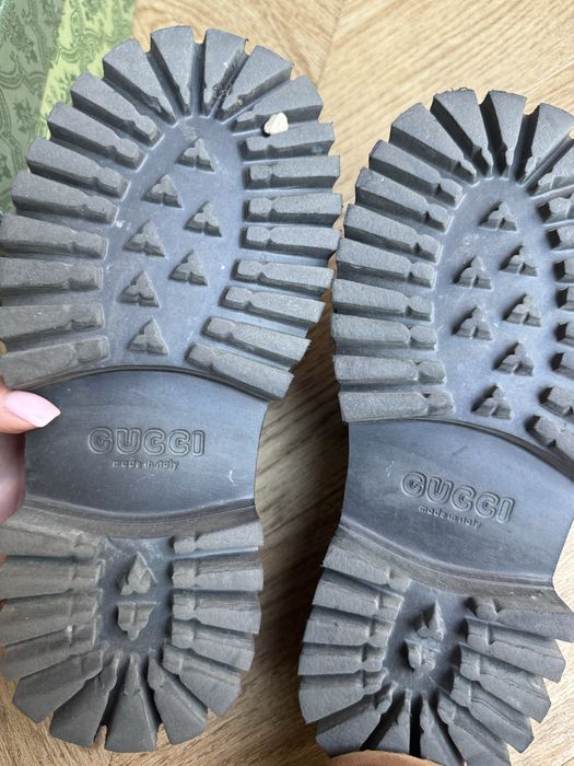 Gucci rubber platform