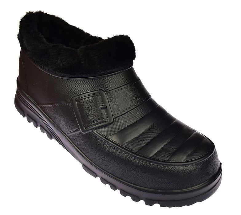 Kalosze krótkie EVA ocieplane czarne 18062 rozmiar:38