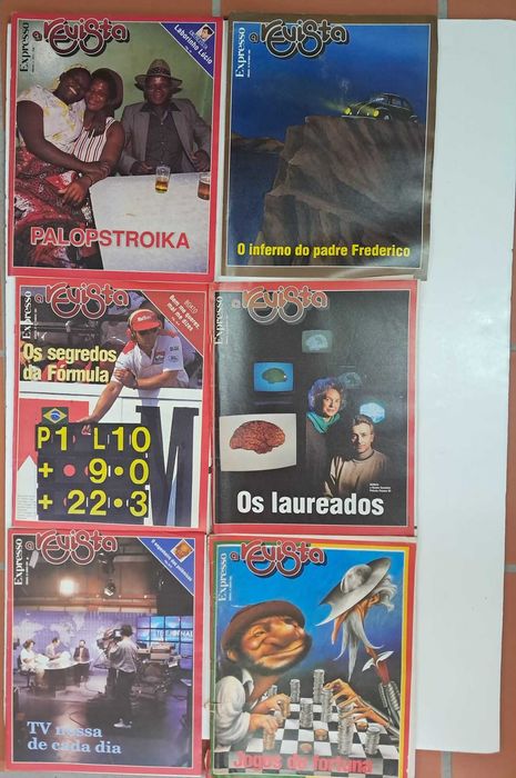 114 Revistas Suplemento do jornal EXPRESSO - 1990 até 2001