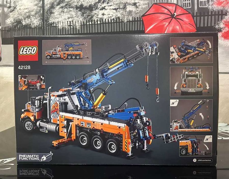 Конструктор LEGO Technic 42128 Вантажний Евакуатор