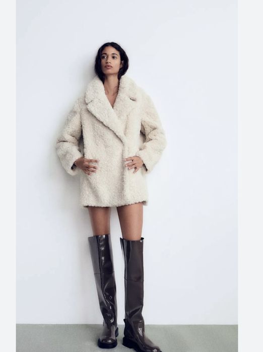 Шуба Teddy від Zara