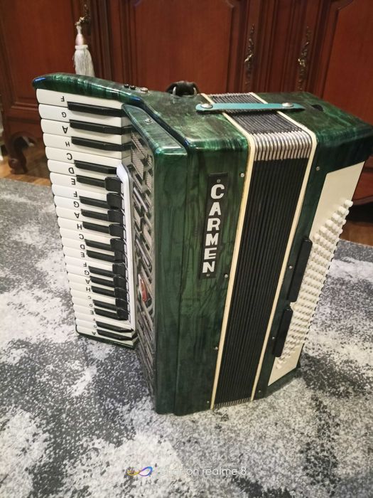 Akordeon polska perełka Carmen 120 basow