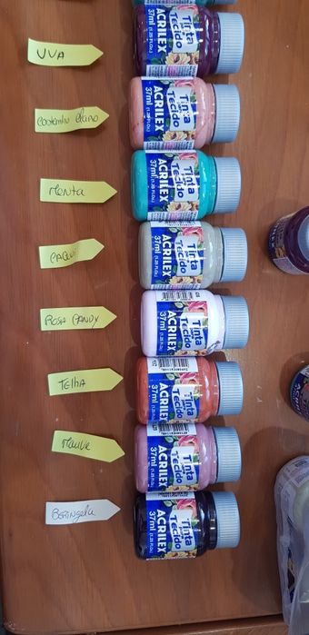 Tintas Acrilex novas