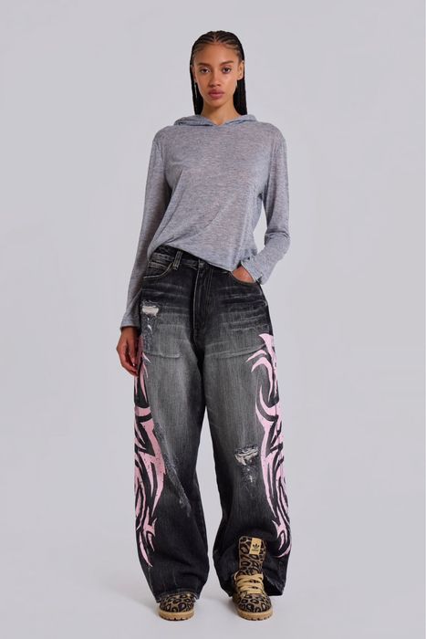 Jaded London Pink Blade XL Colossus Jeans Pants: 3 049 грн