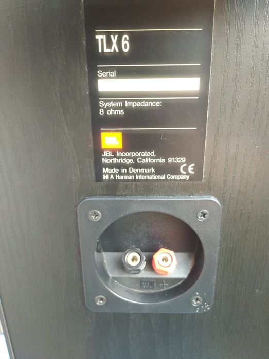 JBL TLX 6 kolumny skrzynie obudowy maskownice cewki Denmark
