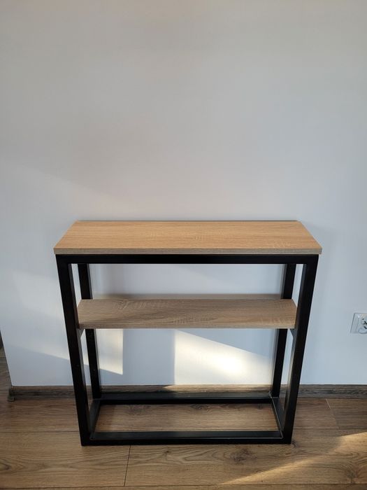 Konsola loft czarna