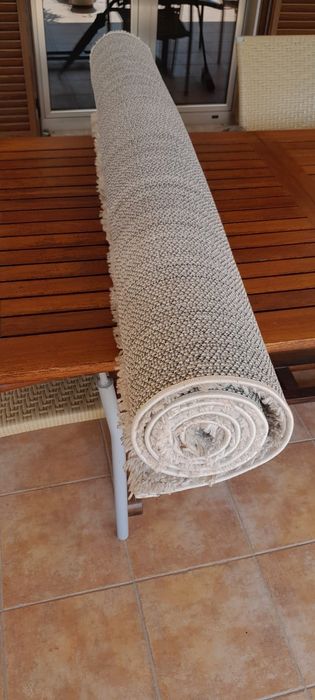 2 Tapetes Ivorio para Sala ou Quarto 2250 x 1600 mm