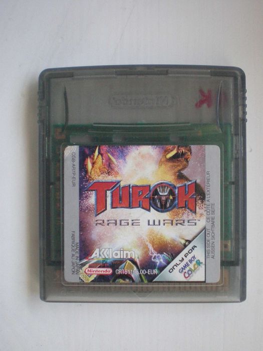 23 jogos Nintendo Gameboy Color - Donald Duck Power Rangers Turok Game