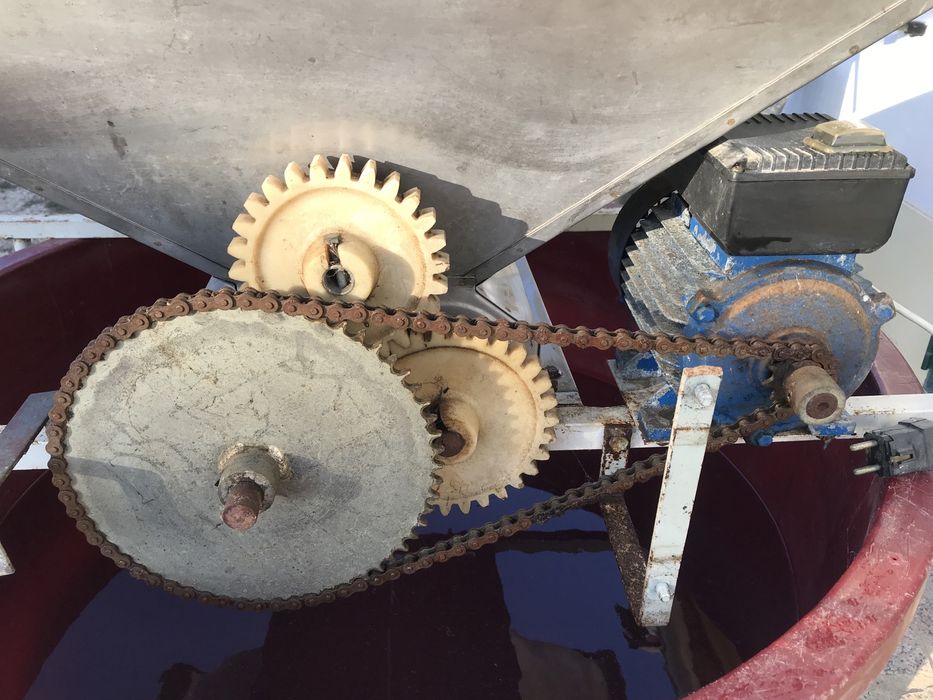 Esmagador eletrico em inox