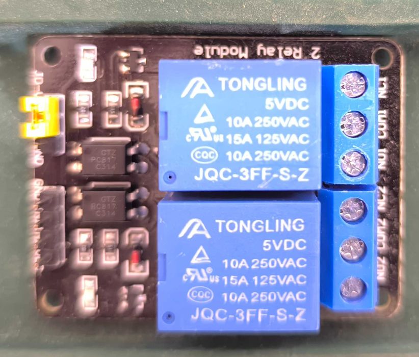 2-канальний модуль реле 5В для Arduino PIC ARM AVR