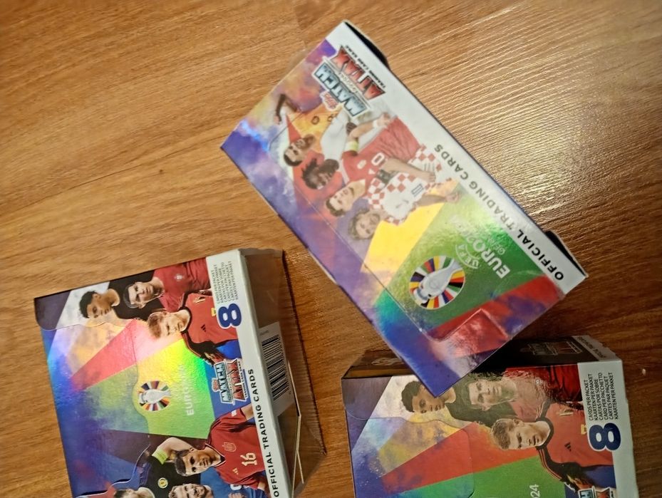 Boxy topps match attax euro 2024 3 sztuki
