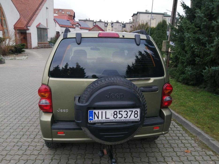 Jeep Cherokee 2.4 benzyna + gaz 4x4, 2004r. klimatyzacja