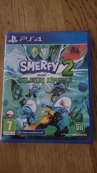Smerfy 2 wiezień zielonego kamienia Ps4 PL  napisy