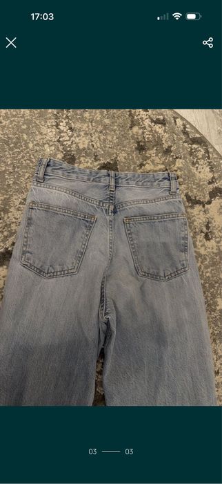 Блакитні джинси zara