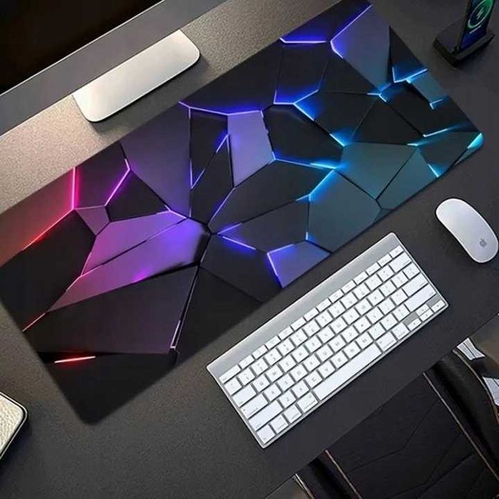 PODKŁADKA pod myszkę i klawiaturę gamingowa DUŻA na biurko mata mysz