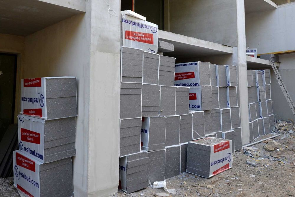 Styropian 10 cm EPS S 031 grafit - 430m2 (43,5m3)