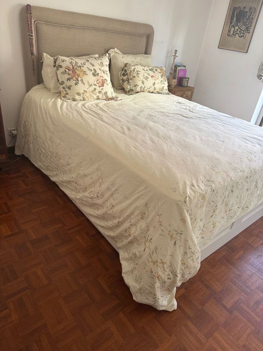 Cama brimés de ikea 160cm en novo estado
