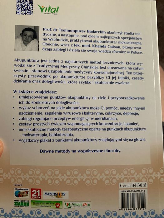 Akupunktura. Praktyczny przewodnik - Galsan Badarchin