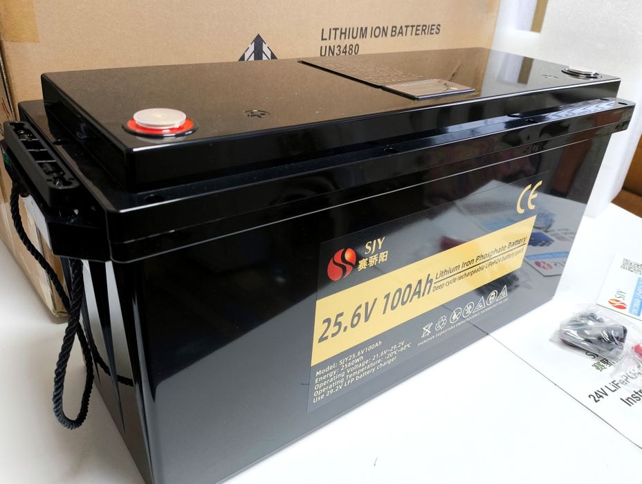 Акумулятор  SJY  LifePO4 24v 100 ah