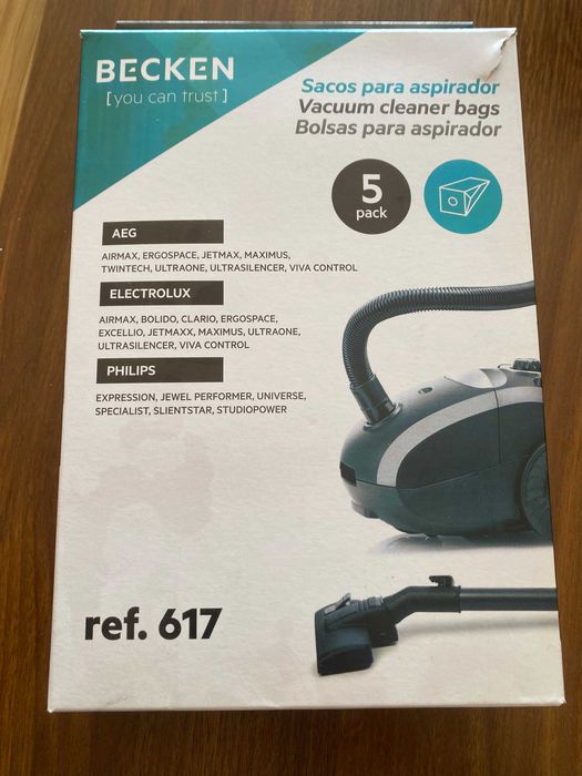 Sacos para aspirador Becken da Worten com referência 617