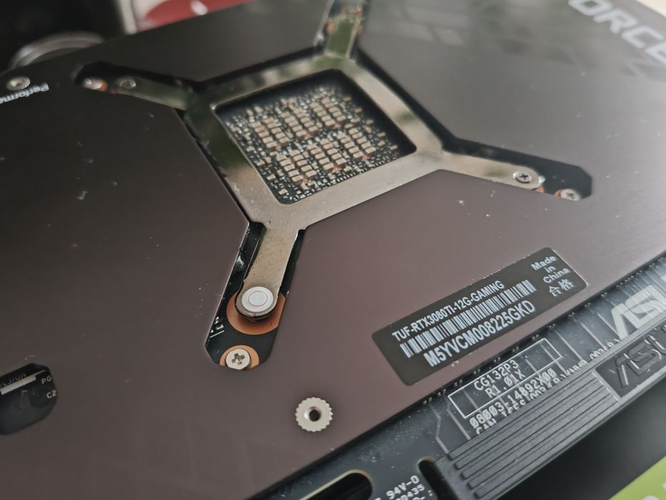 GeForce RTX 3080TI Asus TUF 12GB