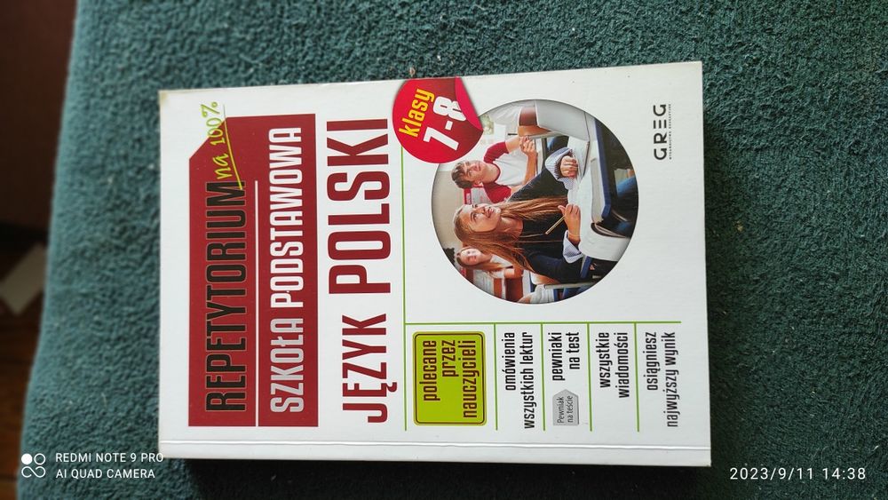 Repetytorium szkoła podstawowa język polski klasa 7-8