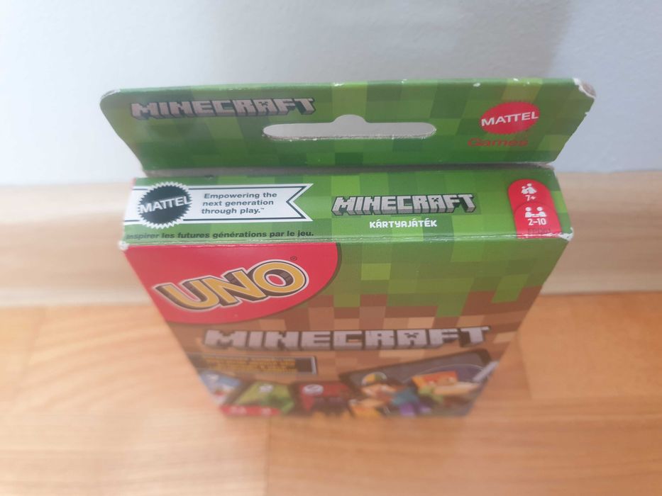 Nowa Gra UNO Minecraft + 3 Gratisy