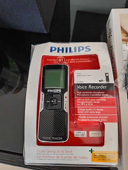 Vendo gravador Philips – Digital Voice Tracer.
