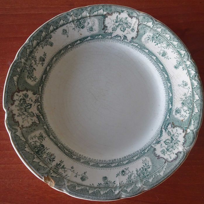 Prato Feira da Gilman Lda Sacavém (Com Marca Estampada Referente ao Ano 1918)