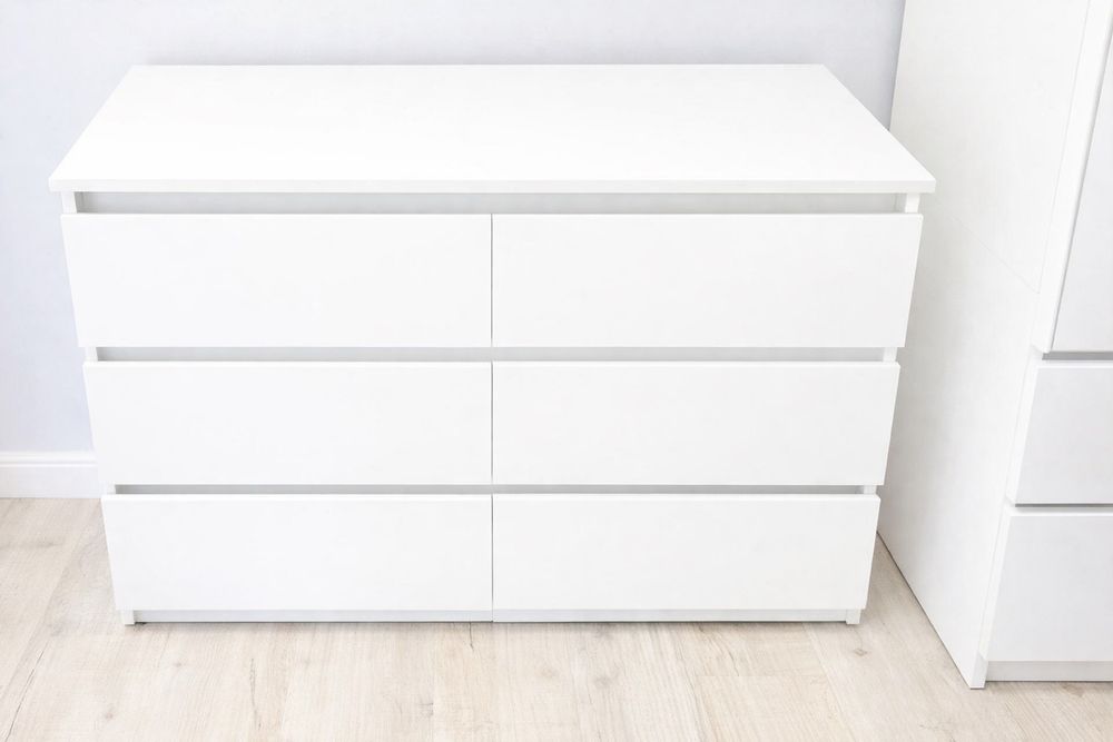 Komoda biała 100x71x31 jak nowa