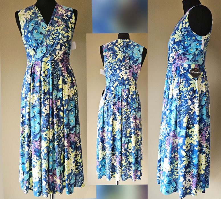 Nowa sukienka z viskozy Closet rozmiar 38
